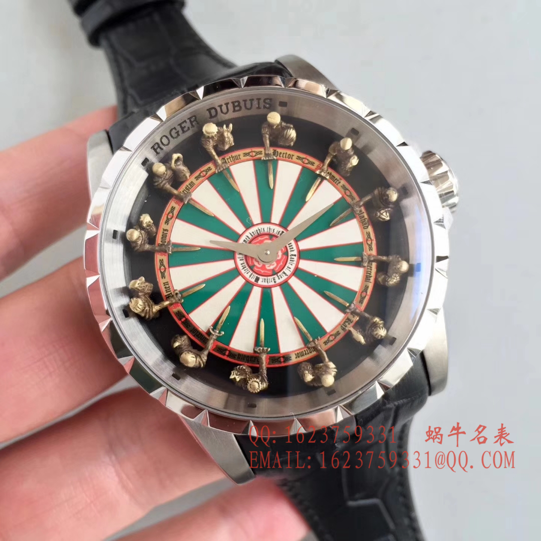 【独家 Video analysis ZZ一比一高仿手表】Roger DubuisEXCALIBUR（王者系列圆桌12骑士）系列RDDBEX0495、RDDBEX0398、RDDBEX0511 wrist watch  / LJCA004