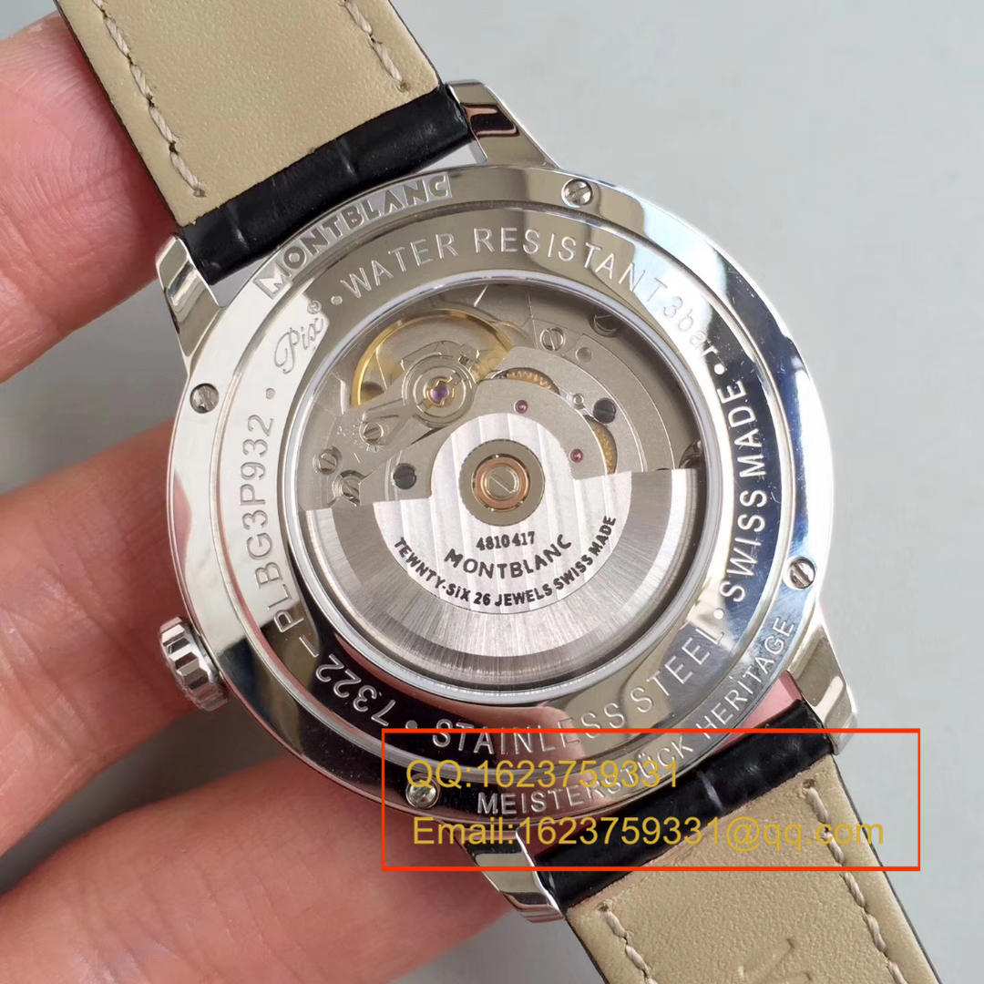 【ER一比一超A高仿手表】万宝龙HERITAGE SPIRIT系列U0111622 / U0111624《玫瑰金壳》 wrist watch  / MBAI13