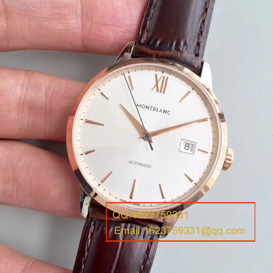 【ER一比一超A高仿手表】万宝龙HERITAGE SPIRIT系列U0111622 / U0111624《玫瑰金壳》 wrist watch  / MBAI13