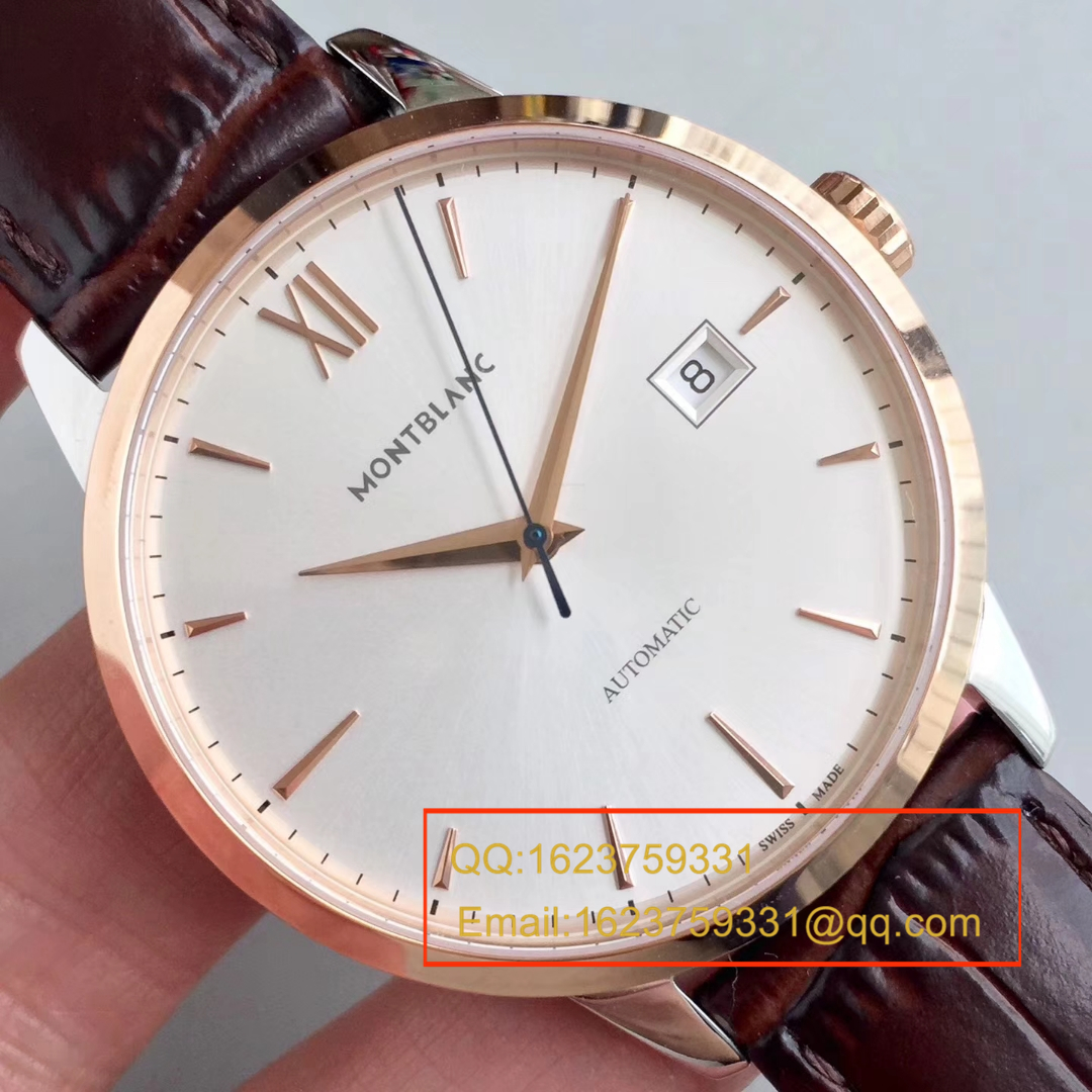 【ER一比一超A高仿手表】万宝龙HERITAGE SPIRIT系列U0111622 / U0111624《玫瑰金壳》 wrist watch  / MBAI13