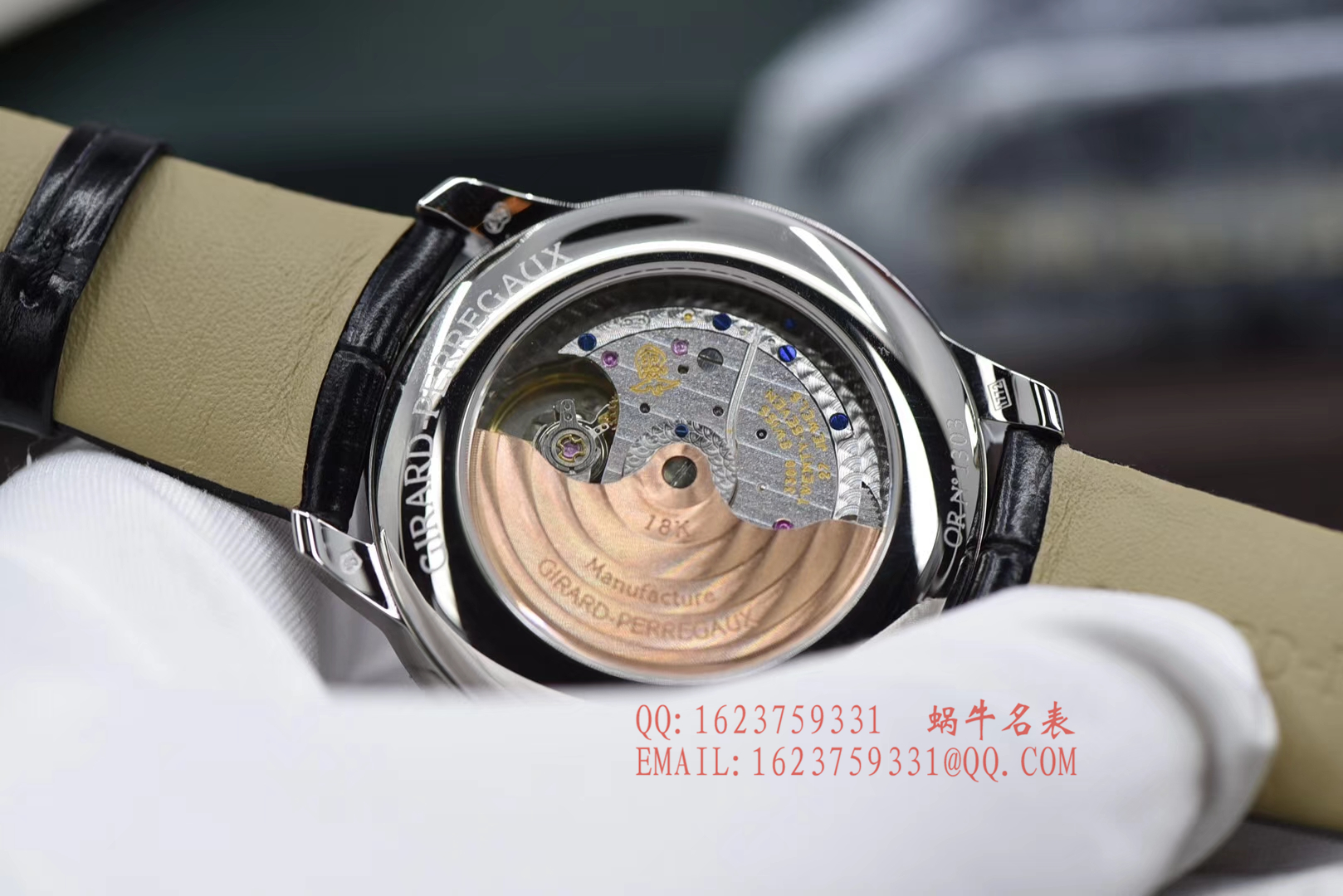 【FK一比一超A高仿手表】GP芝柏表1966系列49525-53-131-BK6A wrist watch  / JPAI10