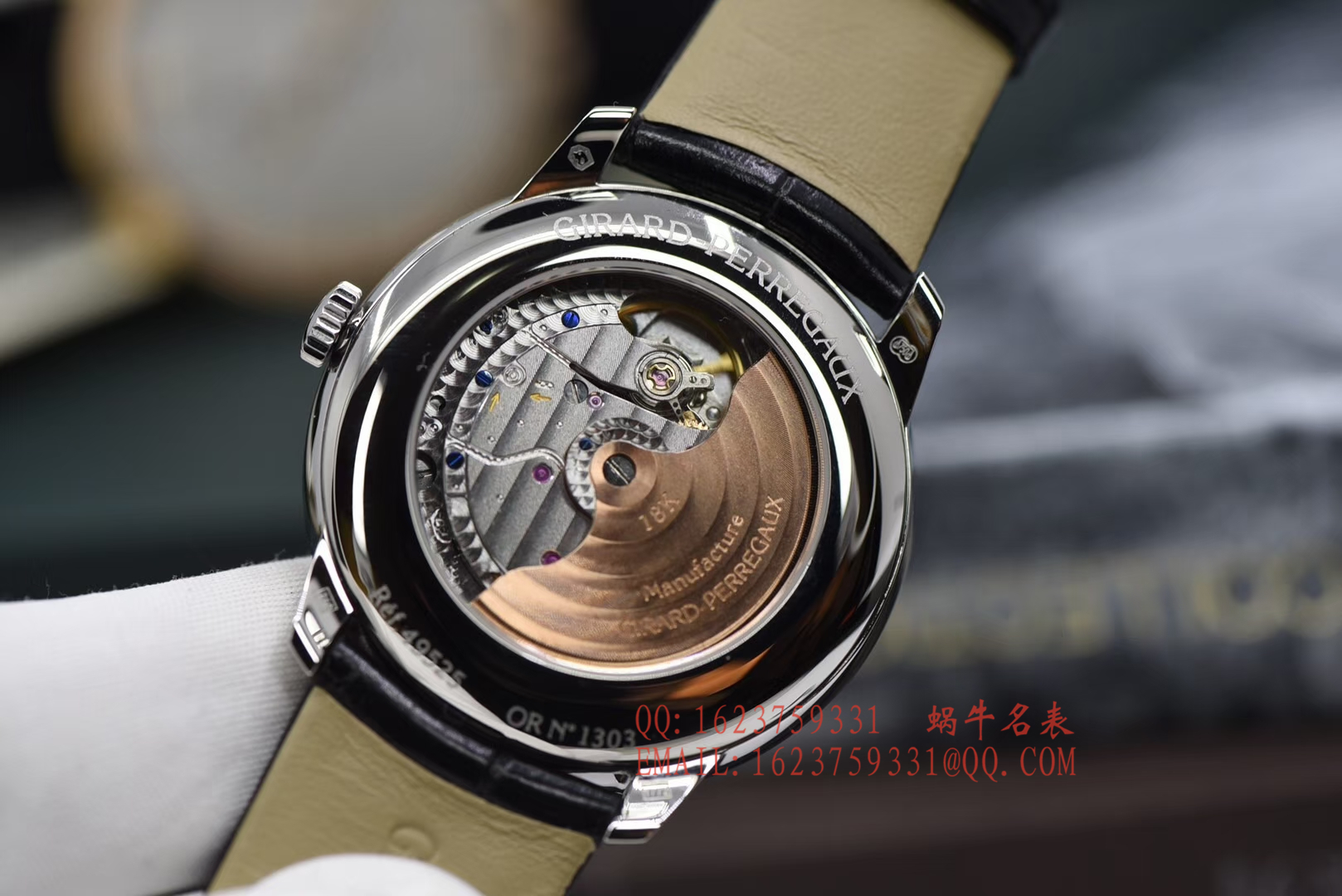 【FK一比一超A高仿手表】GP芝柏表1966系列49525-53-131-BK6A wrist watch  / JPAI10