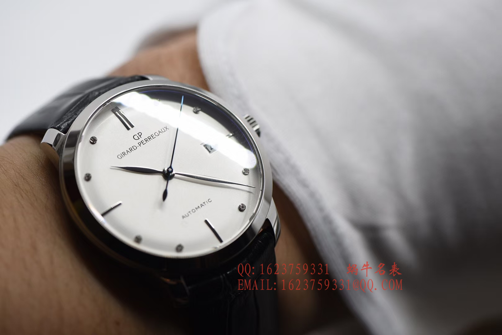 【FK一比一超A高仿手表】GP芝柏表1966系列49525-53-131-BK6A wrist watch  / JPAI10