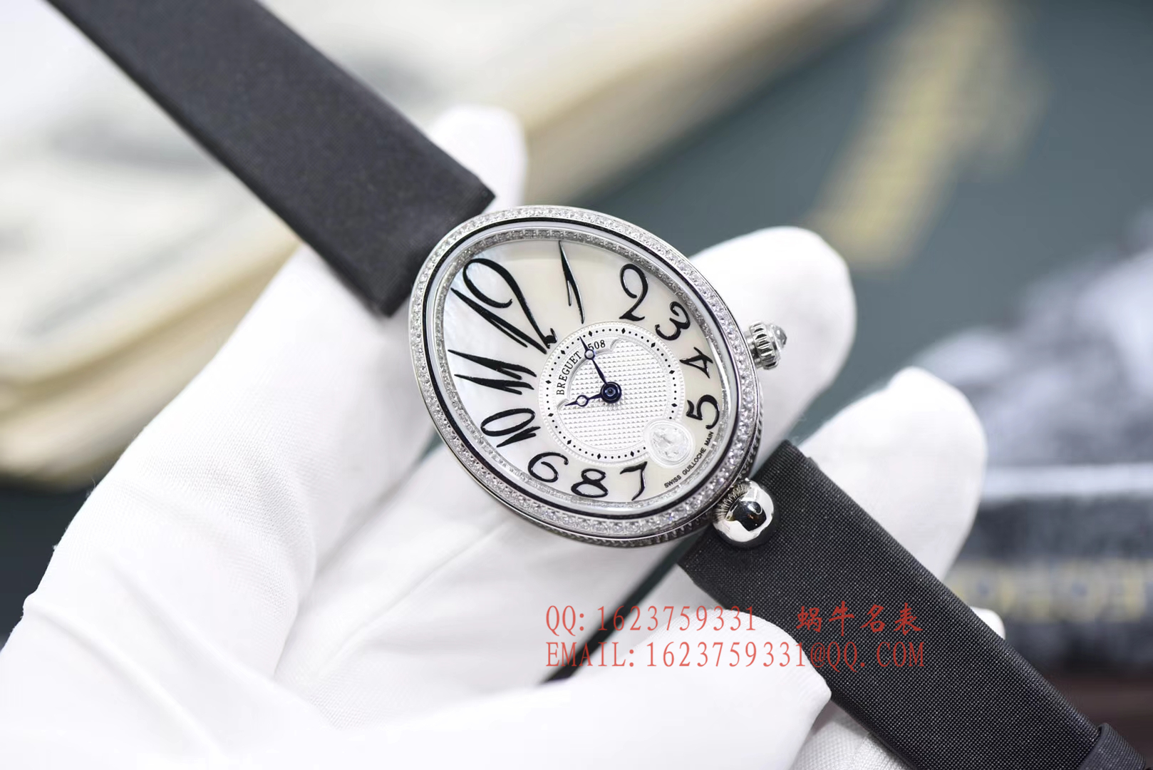 【独家 Video analysis 一比一超A高仿】 Breguet 那不勒斯皇后系列8918BB/58/864/D00D女士 wrist watch  / BZ042