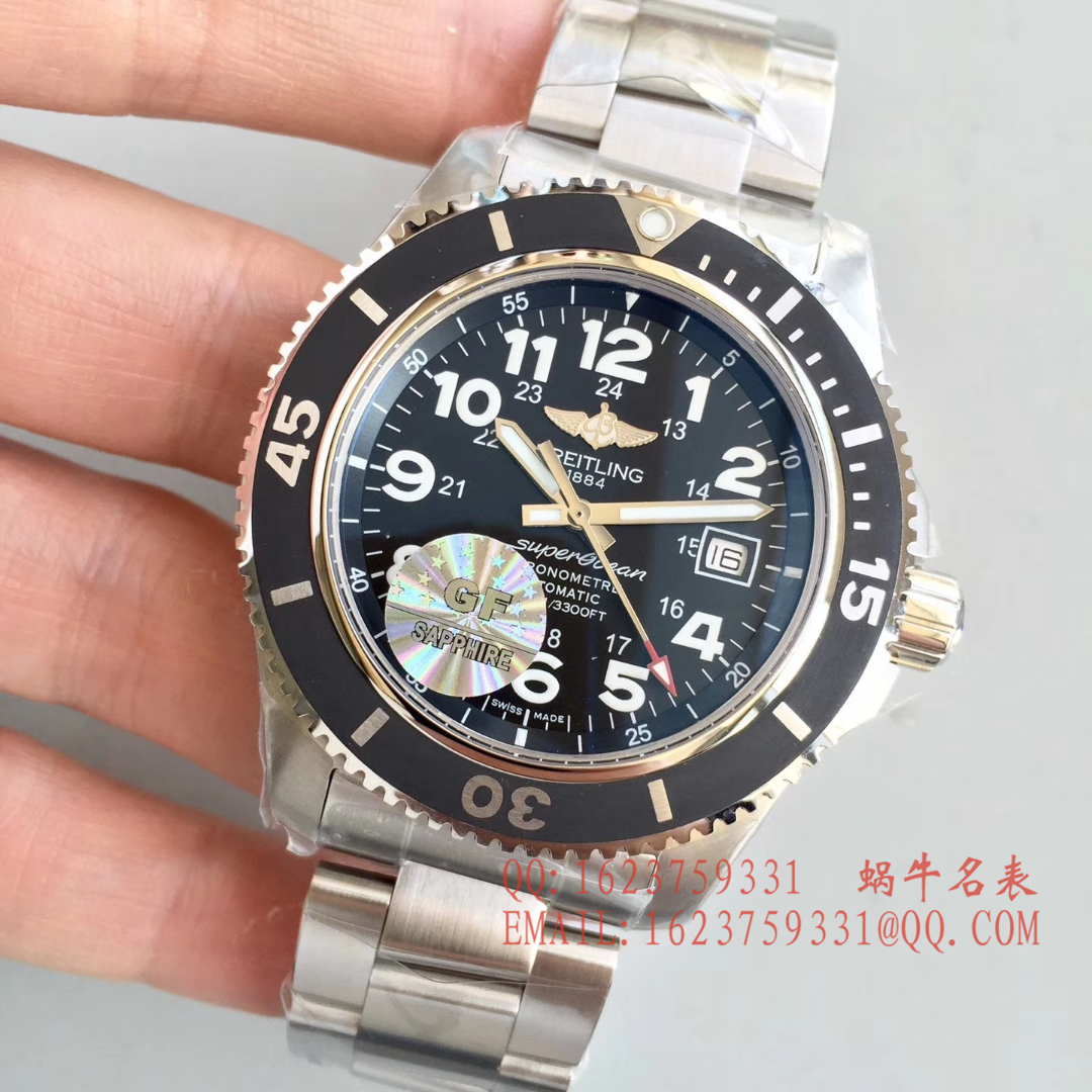 【GF一比一超A高仿手表】 Breitling 超级海洋二代系列 wrist watch (SUPEROCEAN Ⅱ)A17392D7/BD68/162A wrist watch  / BL037
