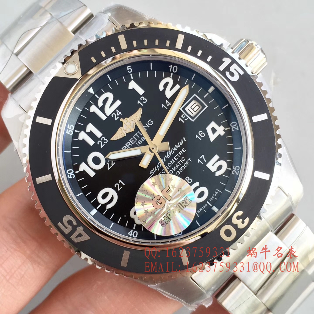 【GF一比一超A高仿手表】 Breitling 超级海洋二代系列 wrist watch (SUPEROCEAN Ⅱ)A17392D7/BD68/162A wrist watch  / BL037