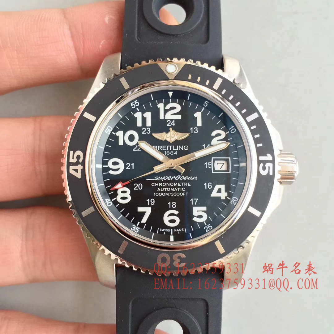 【GF一比一超A高仿手表】 Breitling 超级海洋二代系列 wrist watch (SUPEROCEAN Ⅱ)A17392D7/BD68/162A wrist watch  / BL037