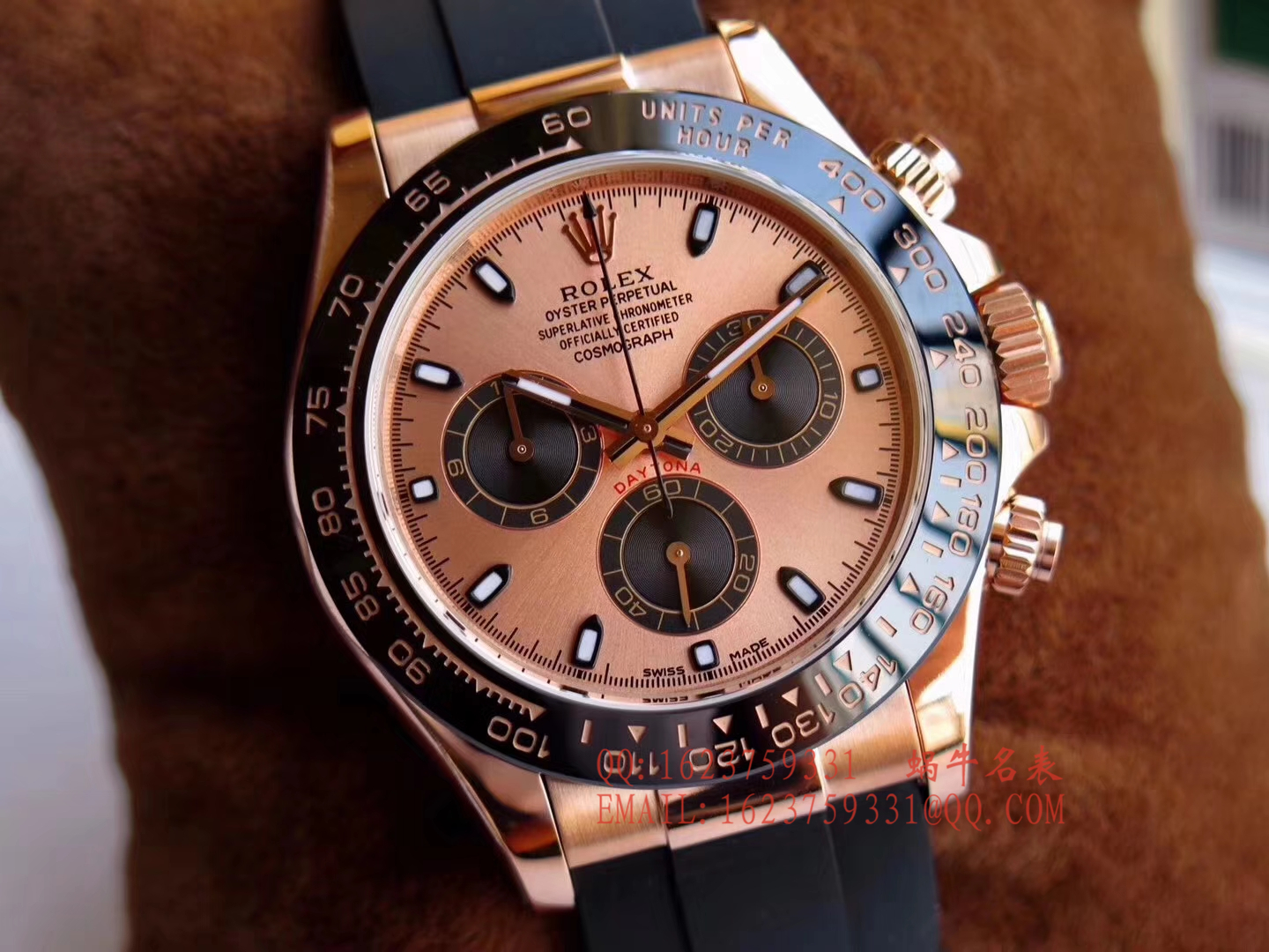 【AR一比一超A高仿手表】 Rolex ROLEX Cosmograph Daytona  Ditongna 系列116518LN wrist watch  / R141