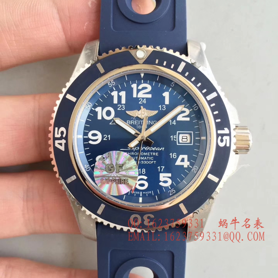 【GF一比一超A高仿手表】 Breitling 超级海洋系列A17392D8|C910|228S|A20SS.1 wrist watch  / BL060