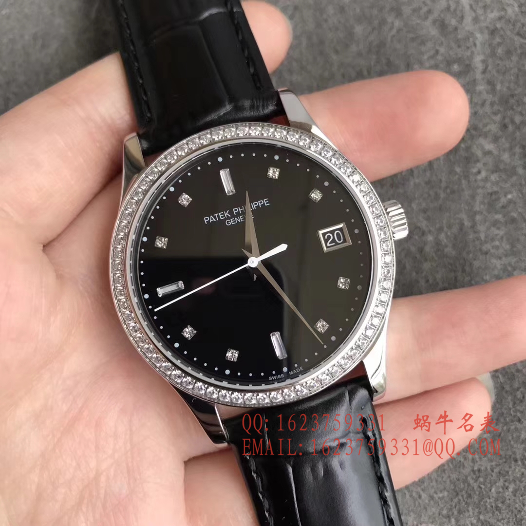  PATEK PHILIPPE Patek Philippe 古典表系列5297G 机械白金 wrist watch  / BD136