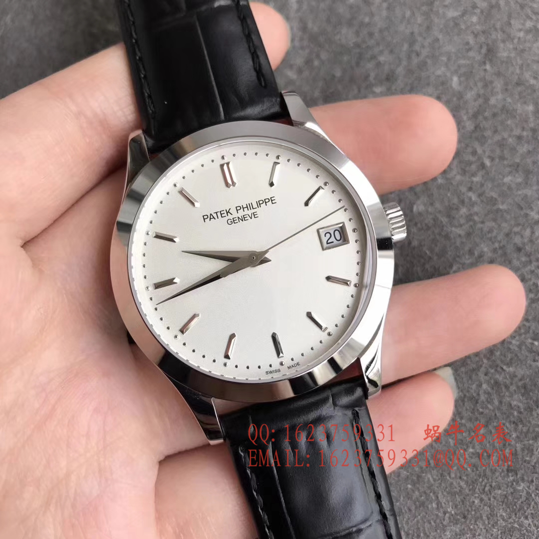 【台湾一比一超A高仿手表】 PATEK PHILIPPE Patek Philippe-古典表系列 5296G-010男士机械手表 / BD135