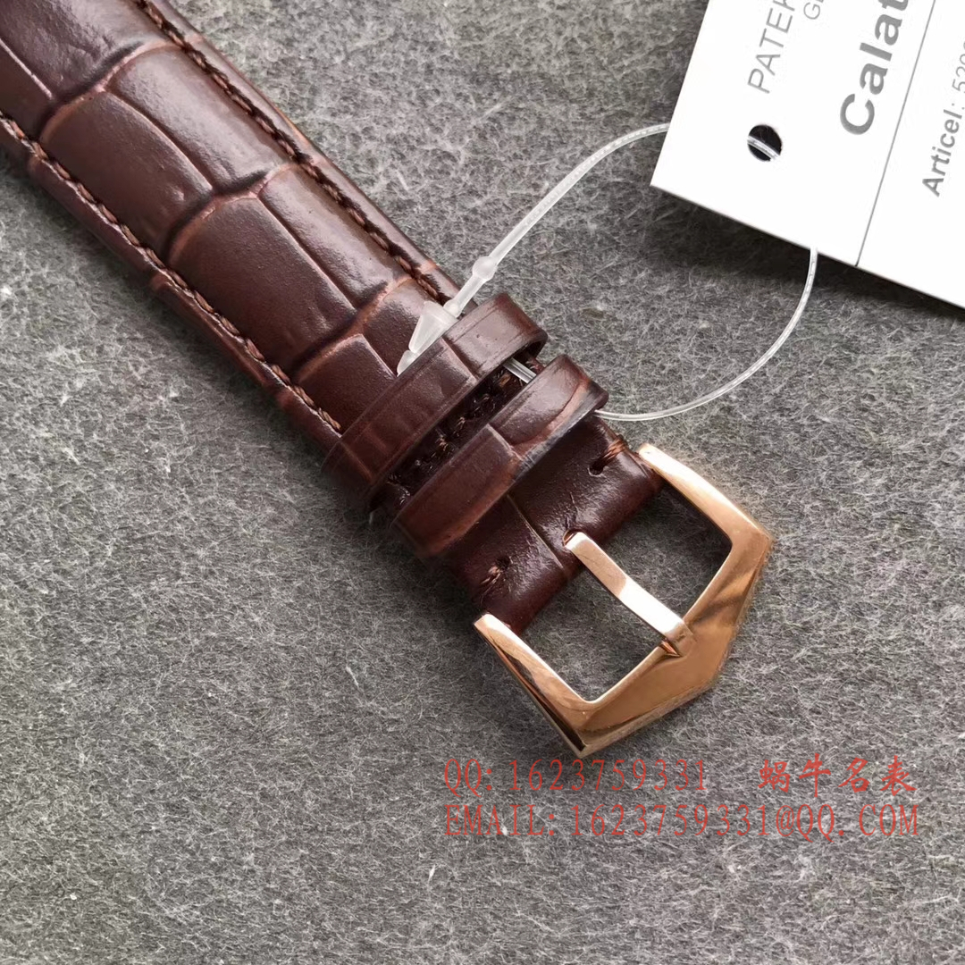 【台湾一比一精仿手表】 PATEK PHILIPPE 古典表系列5296R-010 玫瑰金 wrist watch  / BD143