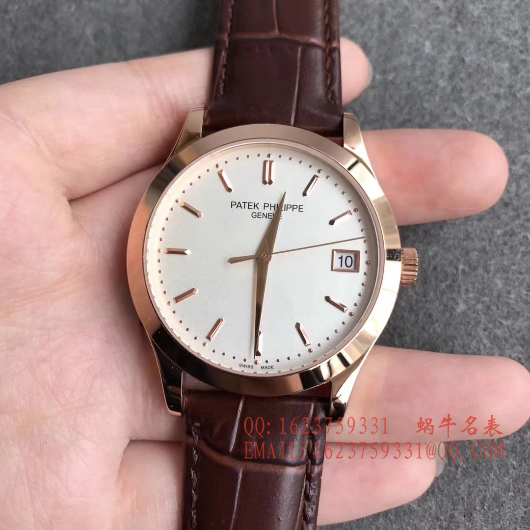 【台湾一比一精仿手表】 PATEK PHILIPPE 古典表系列5296R-010 玫瑰金 wrist watch  / BD143