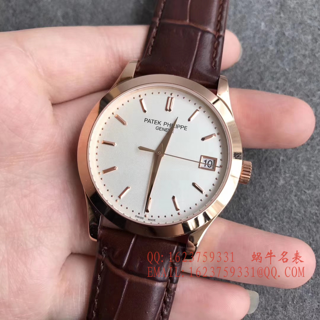 【台湾一比一精仿手表】 PATEK PHILIPPE 古典表系列5296R-010 玫瑰金 wrist watch  / BD143