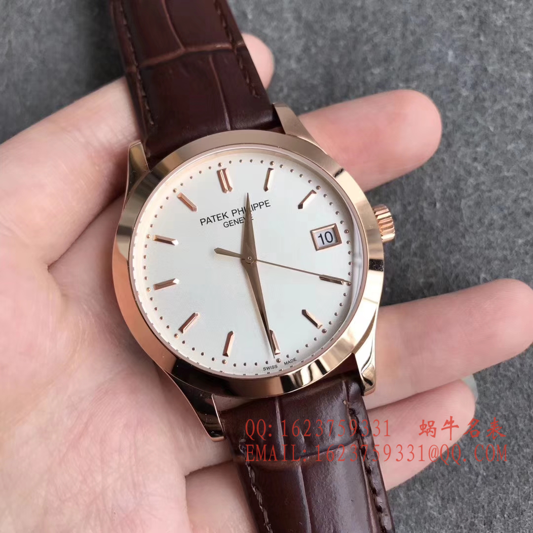 【台湾一比一精仿手表】 PATEK PHILIPPE 古典表系列5296R-010 玫瑰金 wrist watch  / BD143