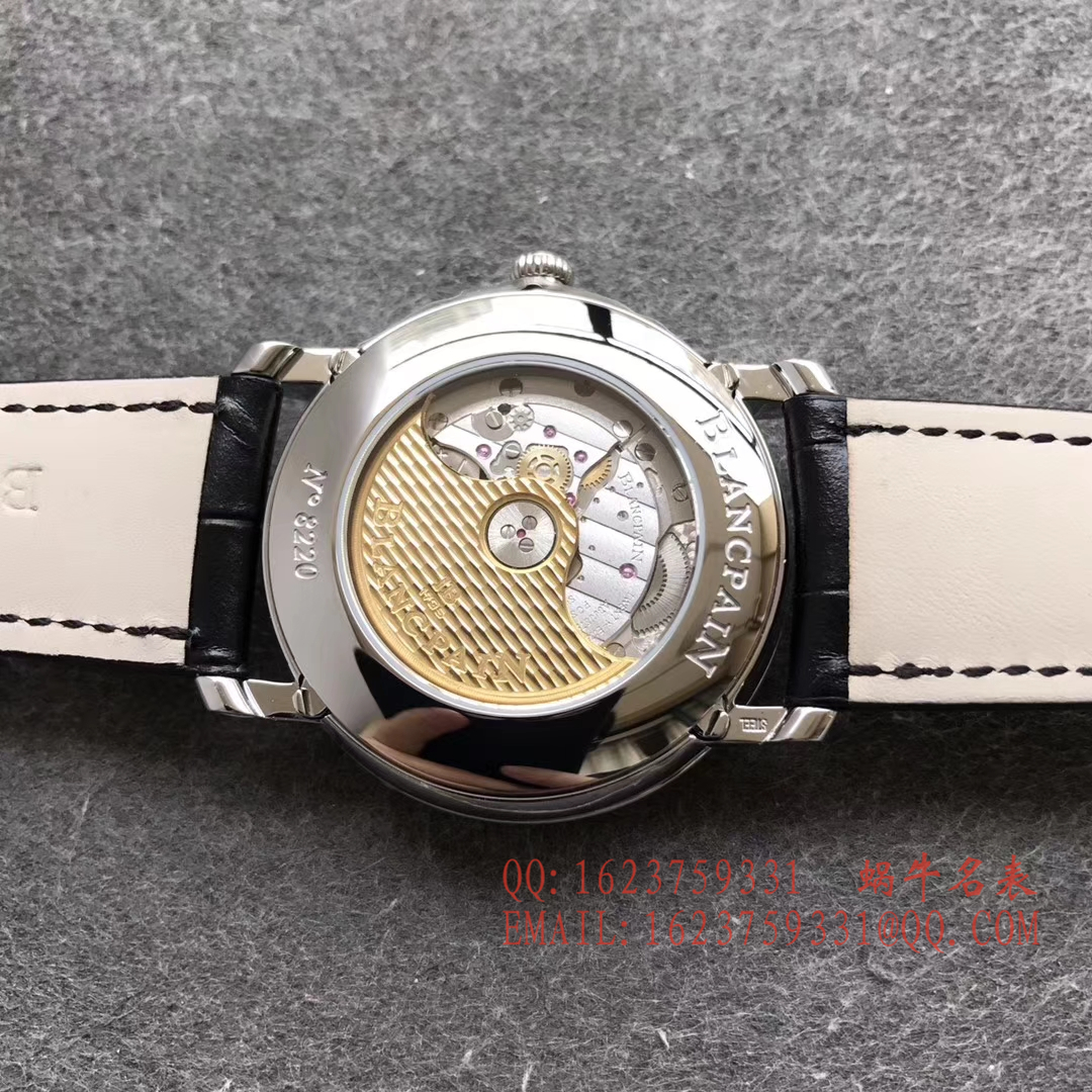 【OM一比一超A高仿手表】Blancpain 经典系列6654-1113-55B wrist watch  / BP024