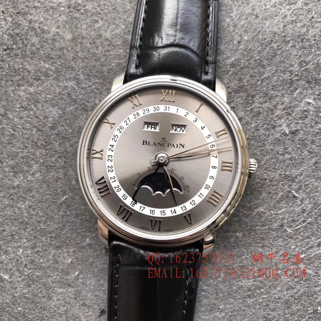 【OM一比一超A高仿手表】Blancpain 经典系列6654-1113-55B wrist watch  / BP024