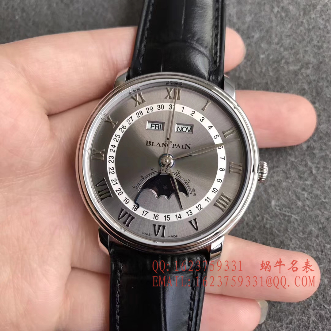 【OM一比一超A高仿手表】Blancpain 经典系列6654-1113-55B wrist watch  / BP024