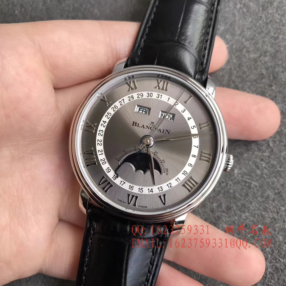 【OM一比一超A高仿手表】Blancpain 经典系列6654-1113-55B wrist watch  / BP024
