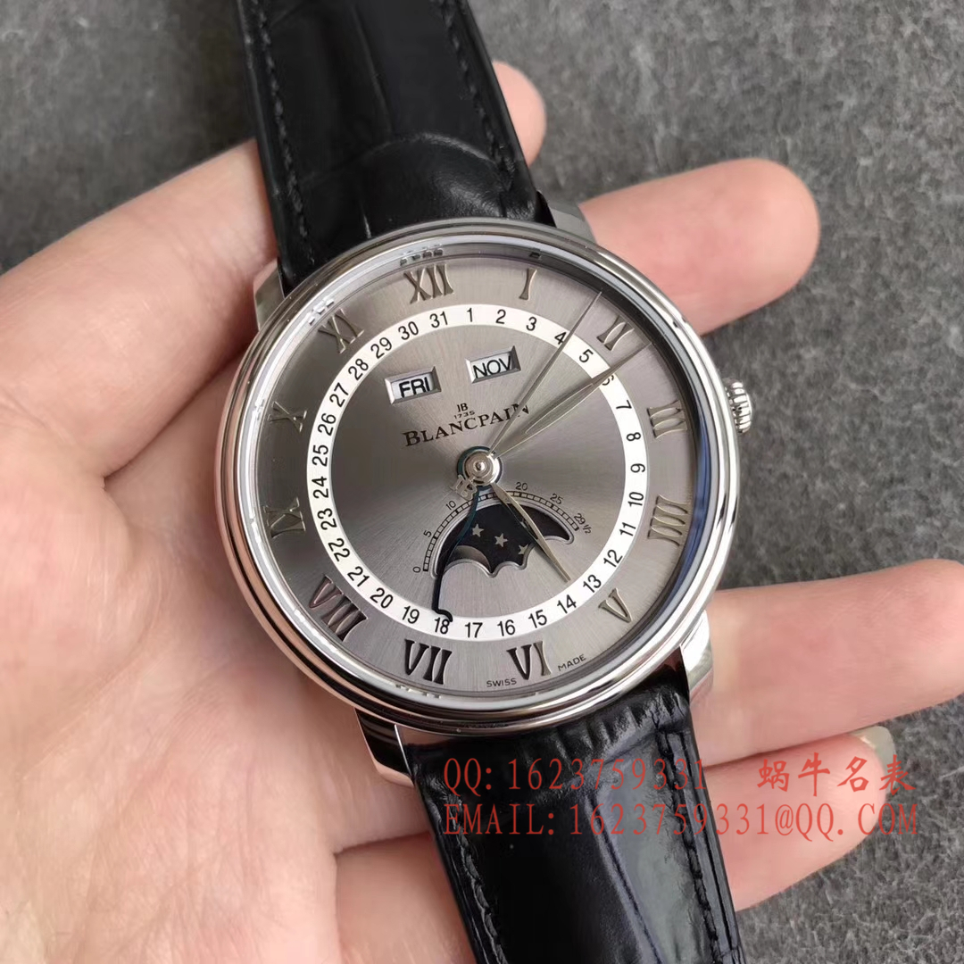 【OM一比一超A高仿手表】Blancpain 经典系列6654-1113-55B wrist watch  / BP024