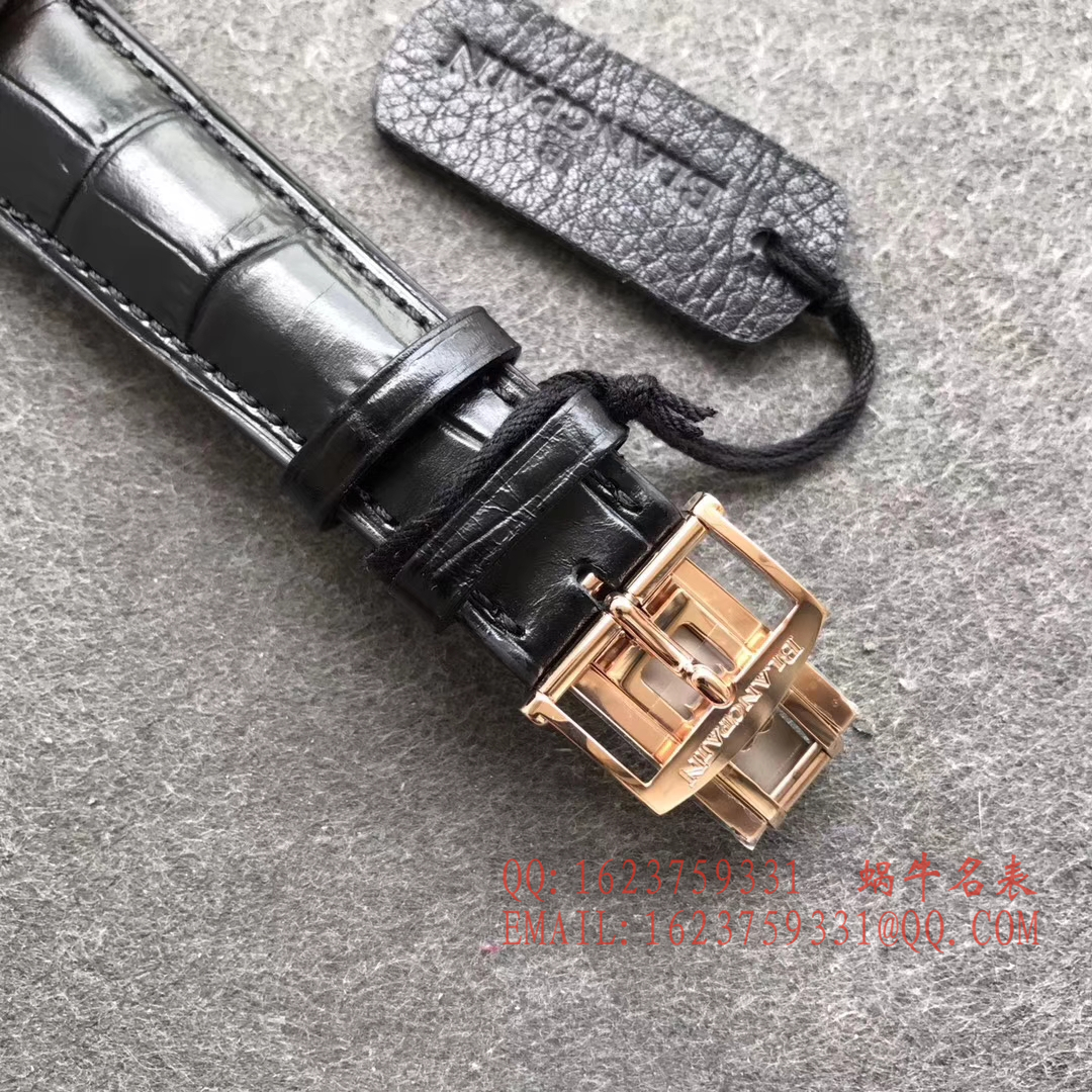 【OM一比一超A高仿手表】Blancpain 经典系列6664-3642-55B月相 wrist watch  / BP023