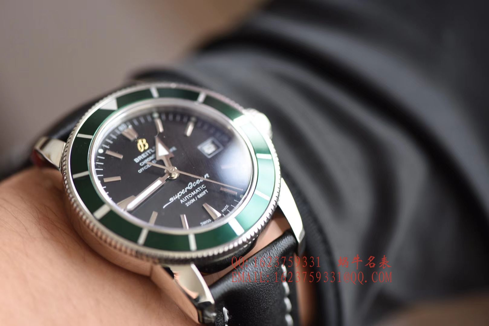 【原单正品、专柜验货】 Breitling 超级海洋文化系列A1732136/BA61、A1732124/BA61/200S/A20D.2等机械男表 / BLCF078