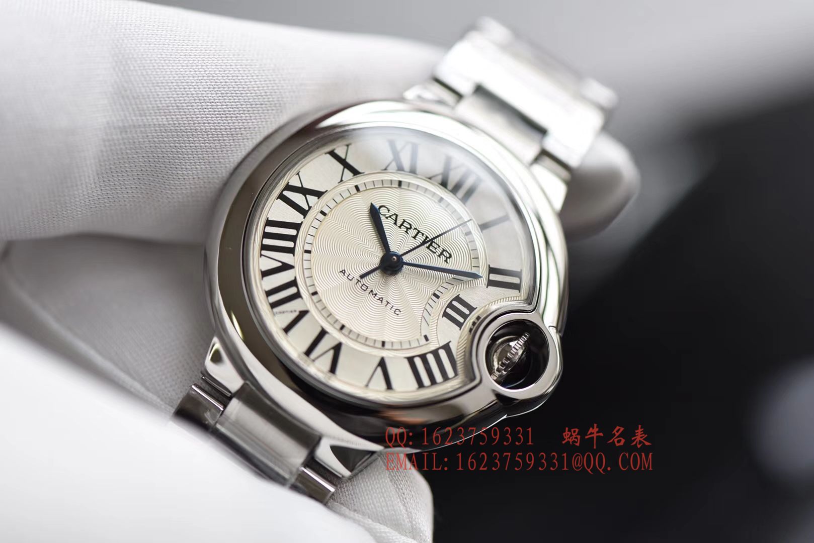 【V6一比一超A高仿蓝气球ETA1671 Movement 版本】 Cartier  蓝气球系列33毫米W6920071女士机械 wrist watch  / K142