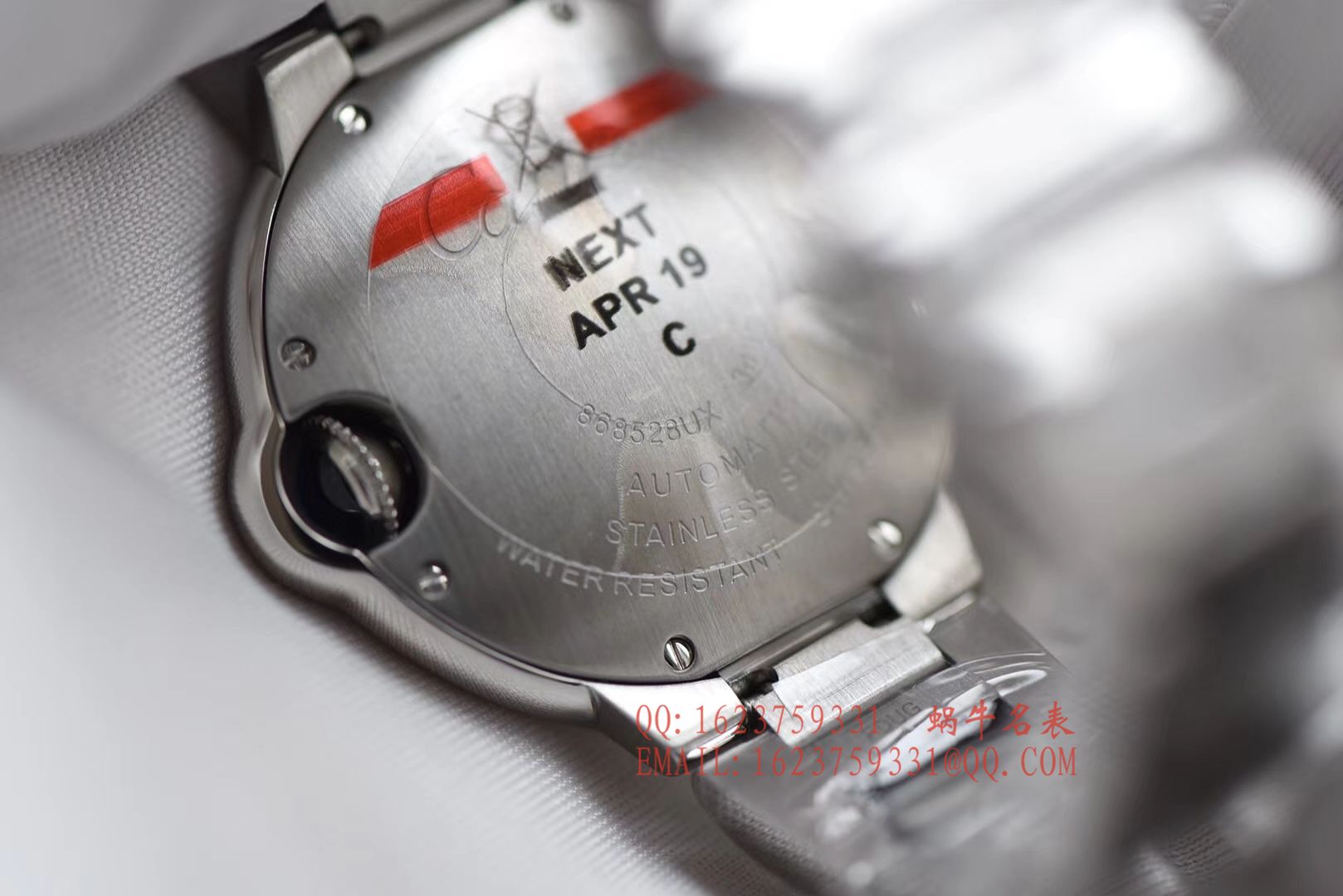 【V6一比一超A高仿蓝气球ETA1671 Movement 版本】 Cartier  蓝气球系列33毫米W6920071女士机械 wrist watch  / K142