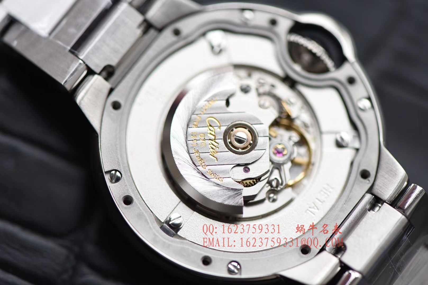 【V6一比一超A高仿蓝气球ETA1671 Movement 版本】 Cartier  蓝气球系列33毫米W6920071女士机械 wrist watch  / K142