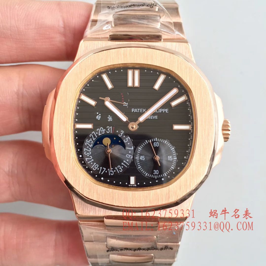 【台湾超A1:1高仿手表】 PATEK PHILIPPE  Nautilus 5712/1A-001、5724G-001、5722G-001、5724R-001、5712G-001、5712GR-001 / BD218