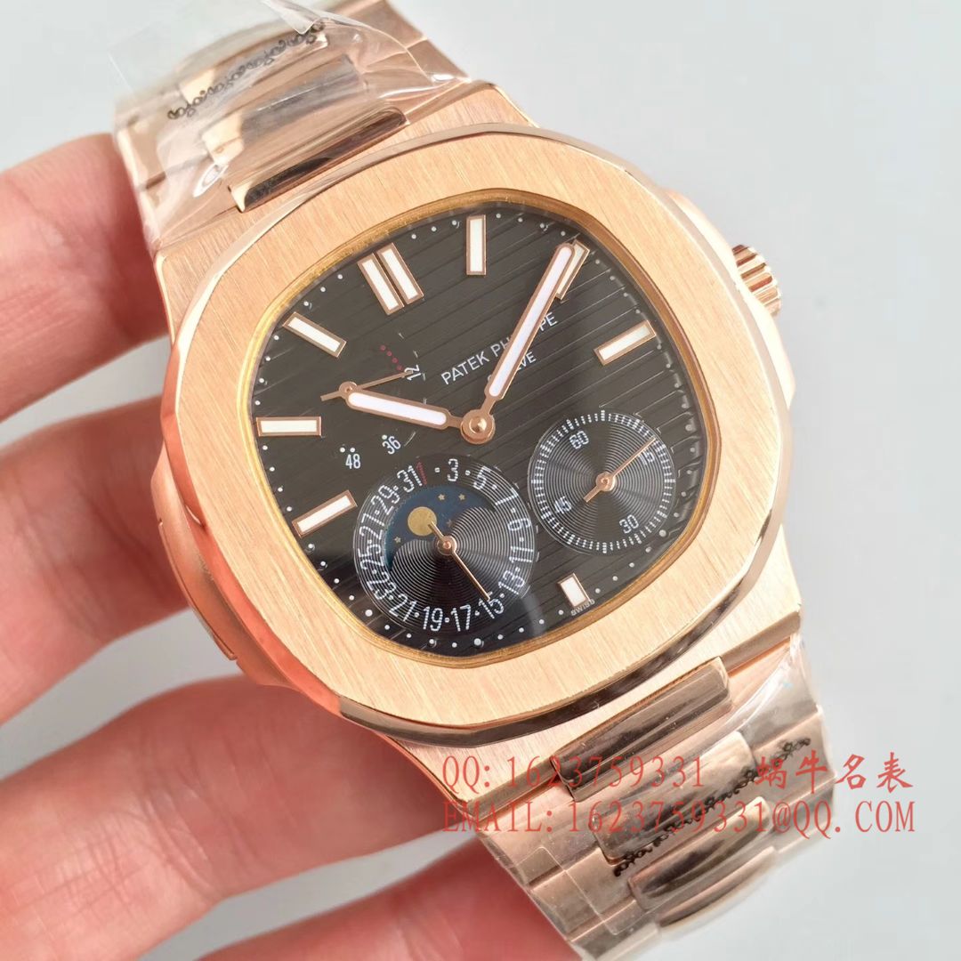 【台湾超A1:1高仿手表】 PATEK PHILIPPE  Nautilus 5712/1A-001、5724G-001、5722G-001、5724R-001、5712G-001、5712GR-001 / BD218