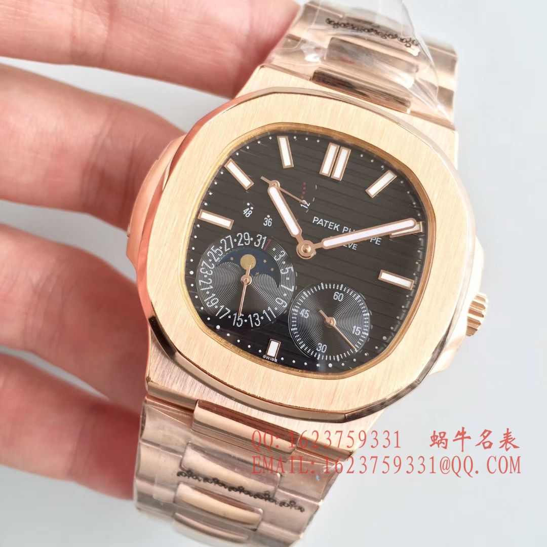【台湾超A1:1高仿手表】 PATEK PHILIPPE  Nautilus 5712/1A-001、5724G-001、5722G-001、5724R-001、5712G-001、5712GR-001 / BD218