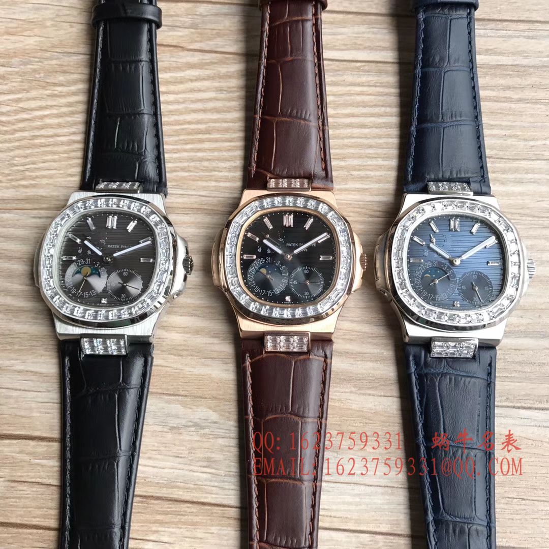 【台湾超A1:1高仿手表】 PATEK PHILIPPE  Nautilus 5712/1A-001、5724G-001、5722G-001、5724R-001、5712G-001、5712GR-001 / BD218