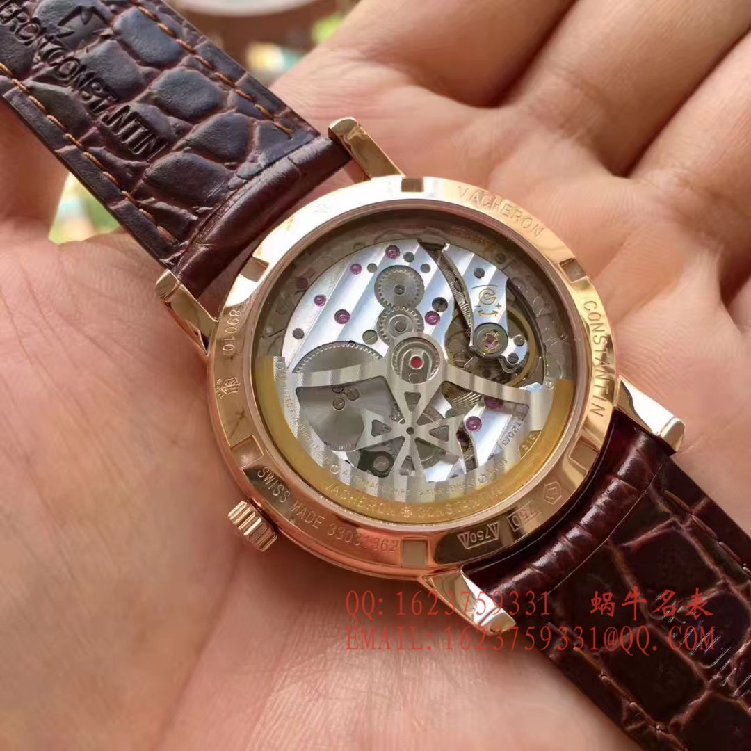【台湾 Factory 一比一超A高仿手表】Vacheron Constantin  传袭系列43075/000R-9737 wrist watch  / JS161