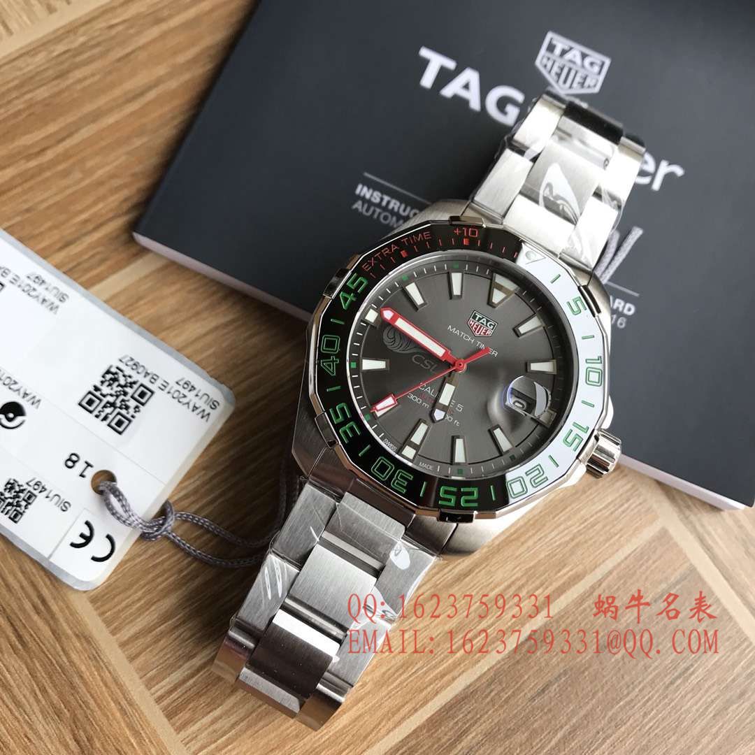 【香港原单 支持专柜验货】 TAG Heuer 竞潜系列中超特别版WAY201E.BA0927机械表 