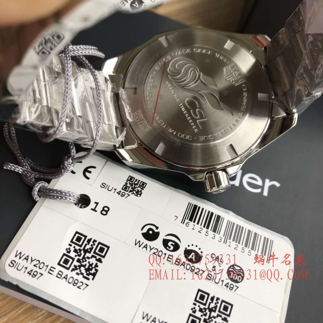 【香港原单 支持专柜验货】 TAG Heuer 竞潜系列中超特别版WAY201E.BA0927机械表 