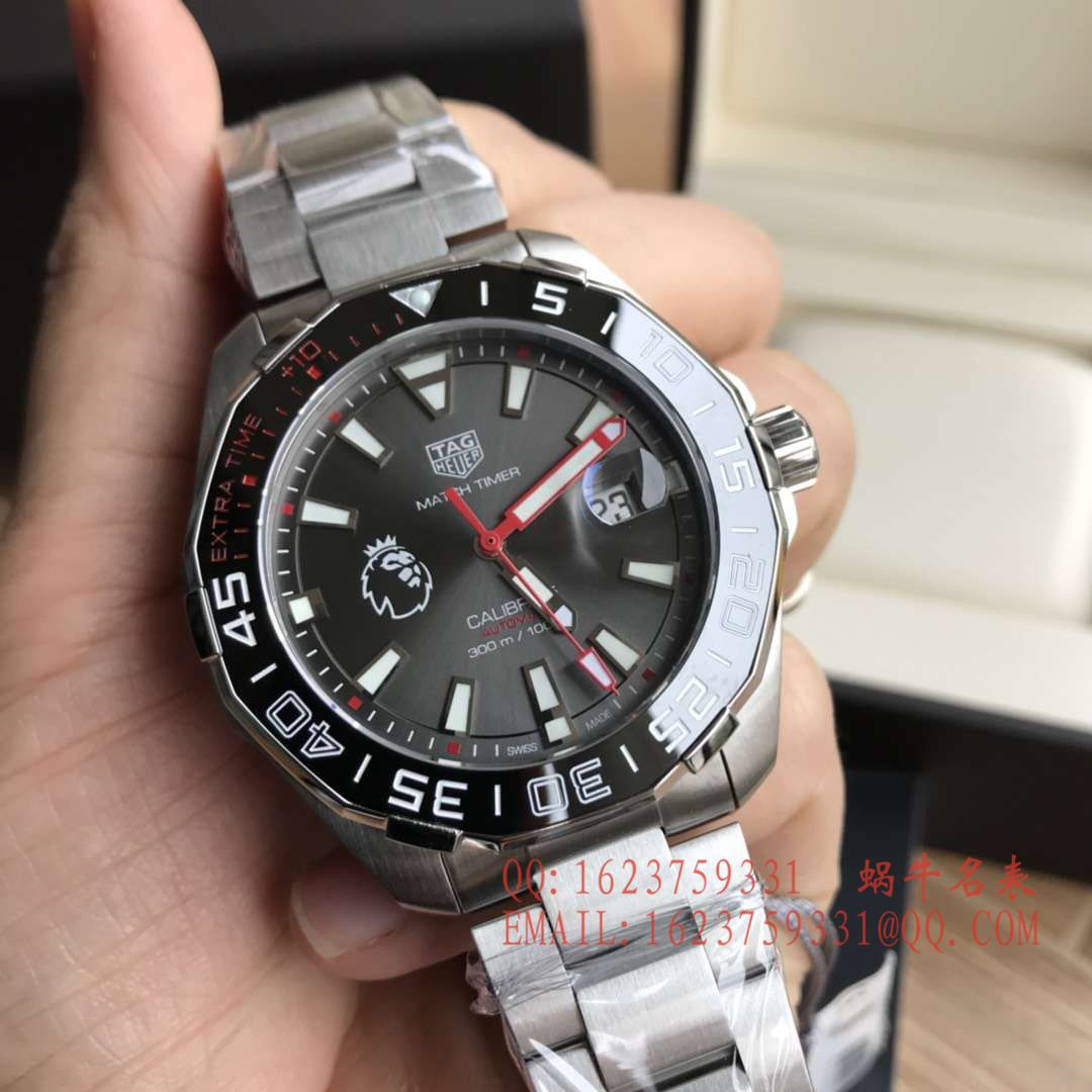 【香港原单 支持专柜验货】 TAG Heuer 竞潜Aquaracer系列300M英超联赛特别款 wrist watch WAY201D.BA0927 / TG037