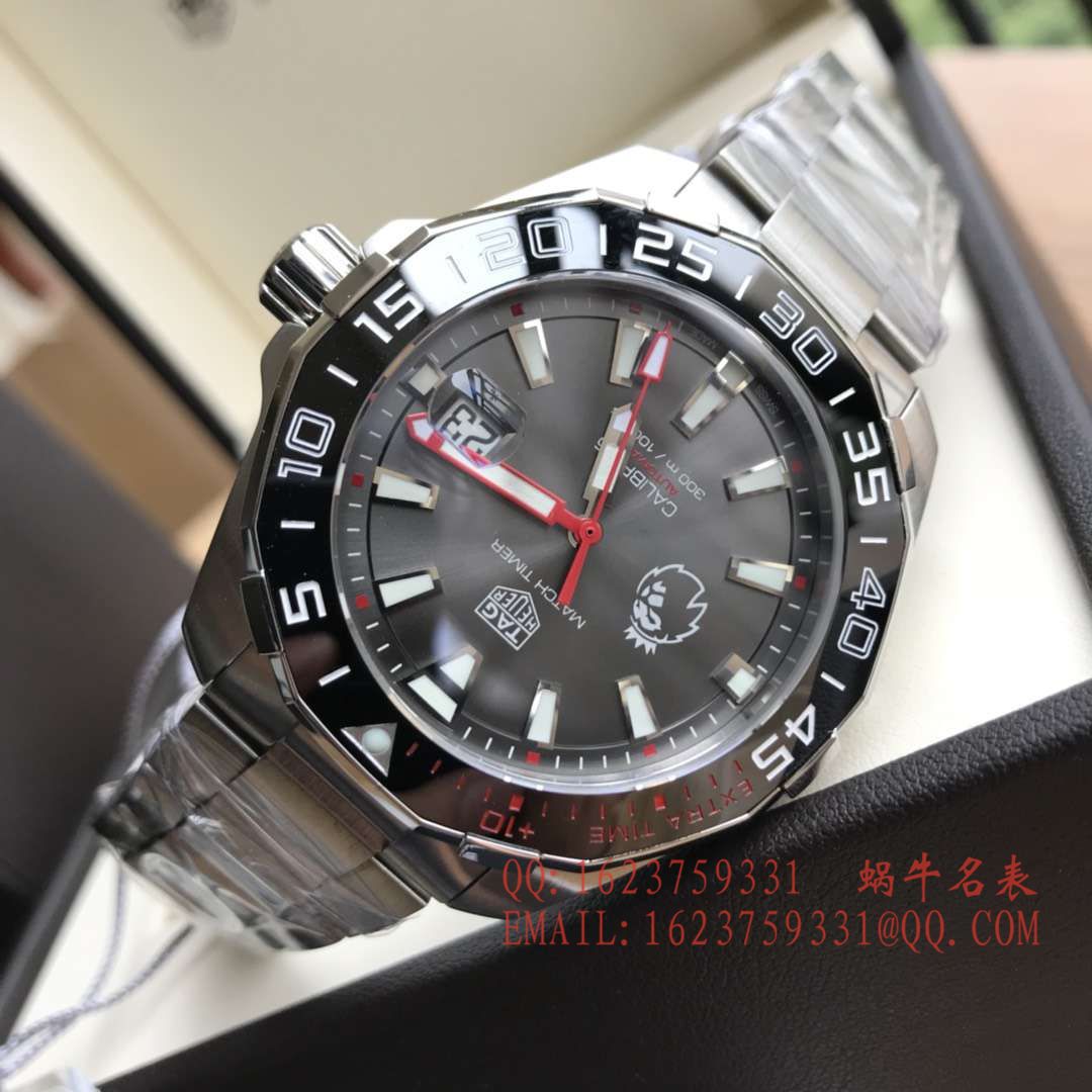 【香港原单 支持专柜验货】 TAG Heuer 竞潜Aquaracer系列300M英超联赛特别款 wrist watch WAY201D.BA0927 / TG037