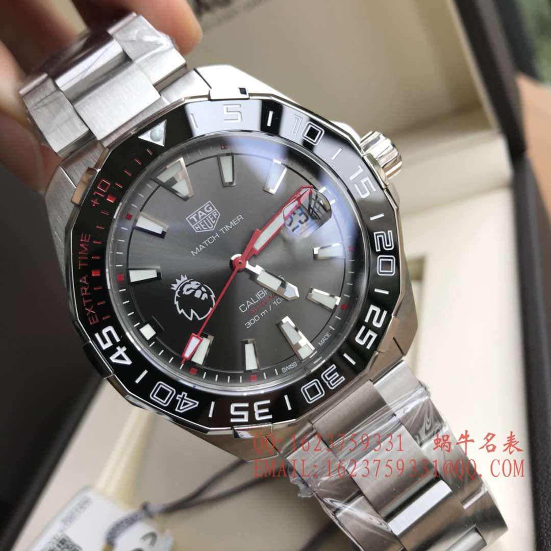 【香港原单 支持专柜验货】 TAG Heuer 竞潜Aquaracer系列300M英超联赛特别款 wrist watch WAY201D.BA0927 / TG037