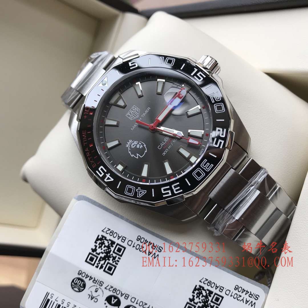 【香港原单 支持专柜验货】 TAG Heuer 竞潜Aquaracer系列300M英超联赛特别款 wrist watch WAY201D.BA0927 / TG037