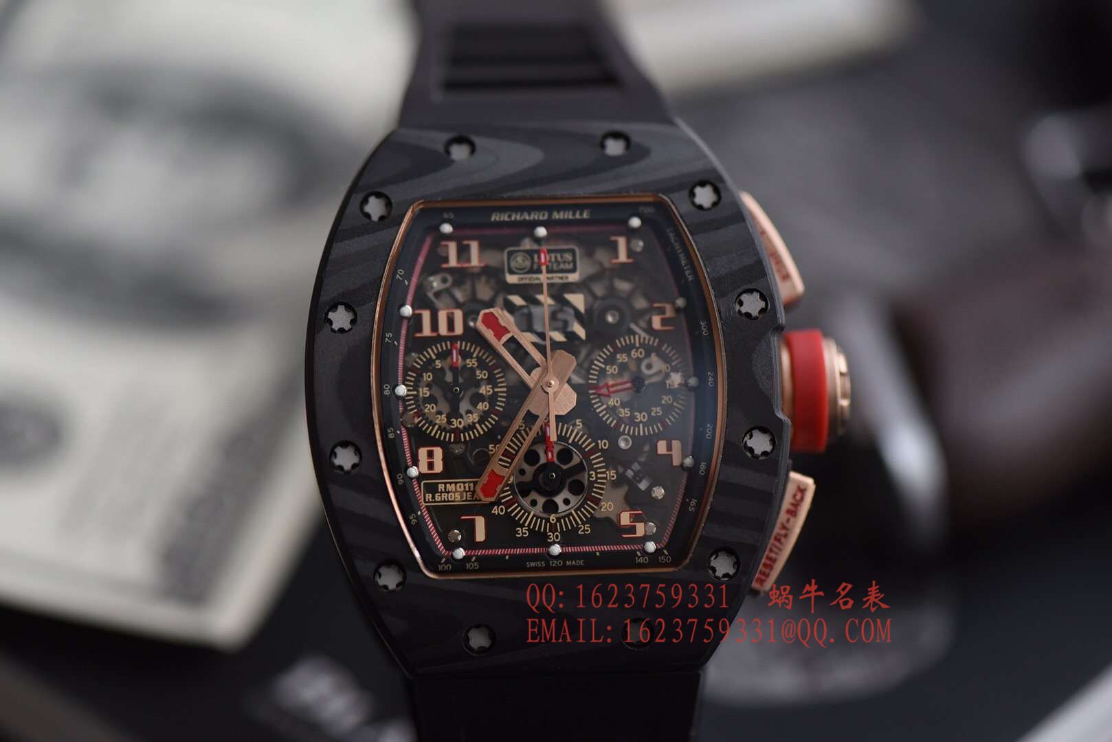 【KV一比一超A高仿手表】RICHARD MILLE RICHARD MILLE男士系列RM 011 LOTUS F1 TEAM男士机械 wrist watch  / RM 011 LOTUS F1 TEAM 