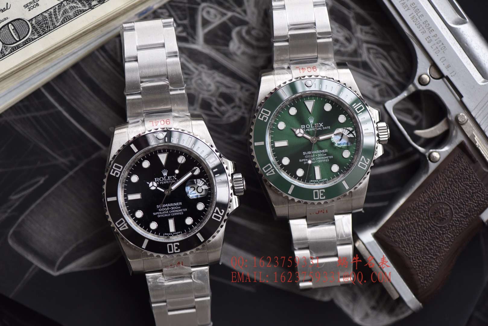 【NOOB Factory V9版本904L不锈钢版本】 Rolex  Submariner 型复刻高仿116610LV-97200 绿盘 wrist watch ( Submariner )、116610LN-97200 《 Submariner 》 / RCB199