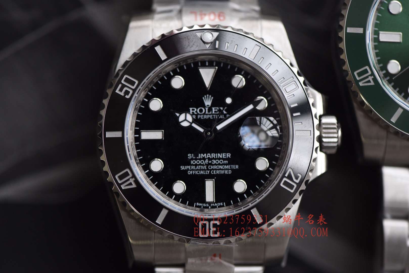 【NOOB Factory V9版本904L不锈钢版本】 Rolex  Submariner 型复刻高仿116610LV-97200 绿盘 wrist watch ( Submariner )、116610LN-97200 《 Submariner 》 / RCB199