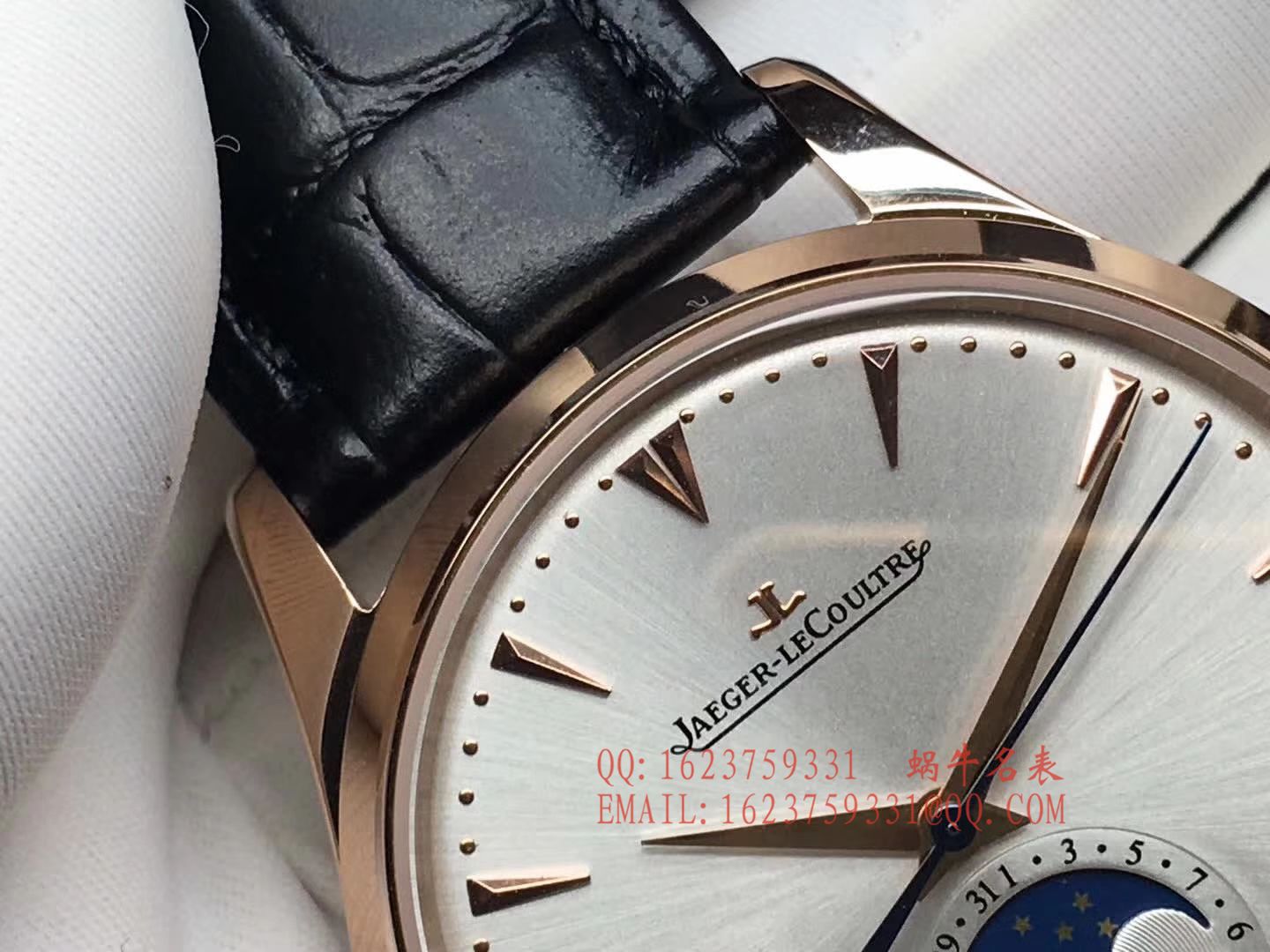 【VF Factory  top 超A高仿手表】 Jaeger-LeCoultre 月相大师系列Q1362520 wrist watch  / JJ085