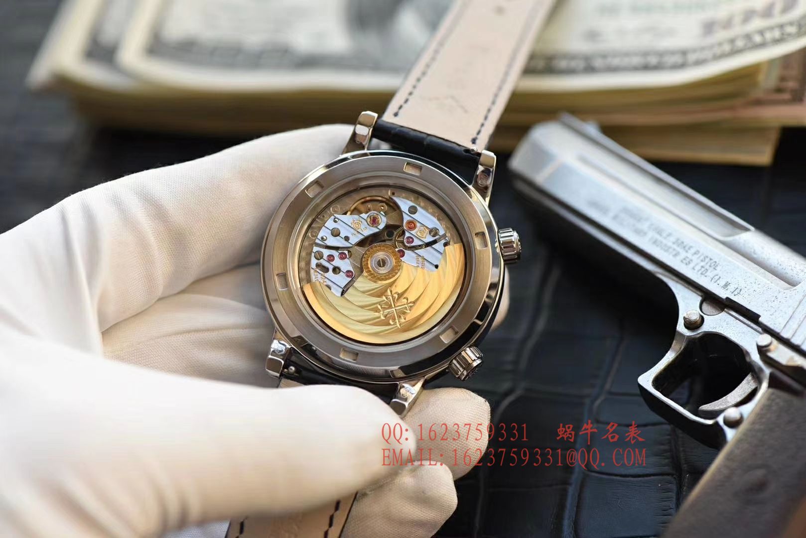 【 Video analysis 】高仿 PATEK PHILIPPE 超级复杂功能计时系列6102P-001 、6104G-001、铂金 wrist watch /6102R-001 玫瑰金 wrist watch  / BD219