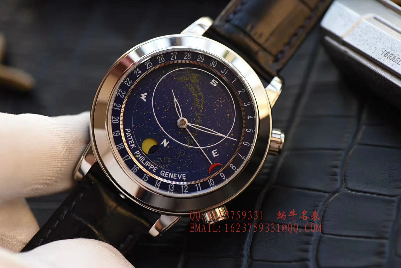 【 Video analysis 】高仿 PATEK PHILIPPE 超级复杂功能计时系列6102P-001 、6104G-001、铂金 wrist watch /6102R-001 玫瑰金 wrist watch  / BD219