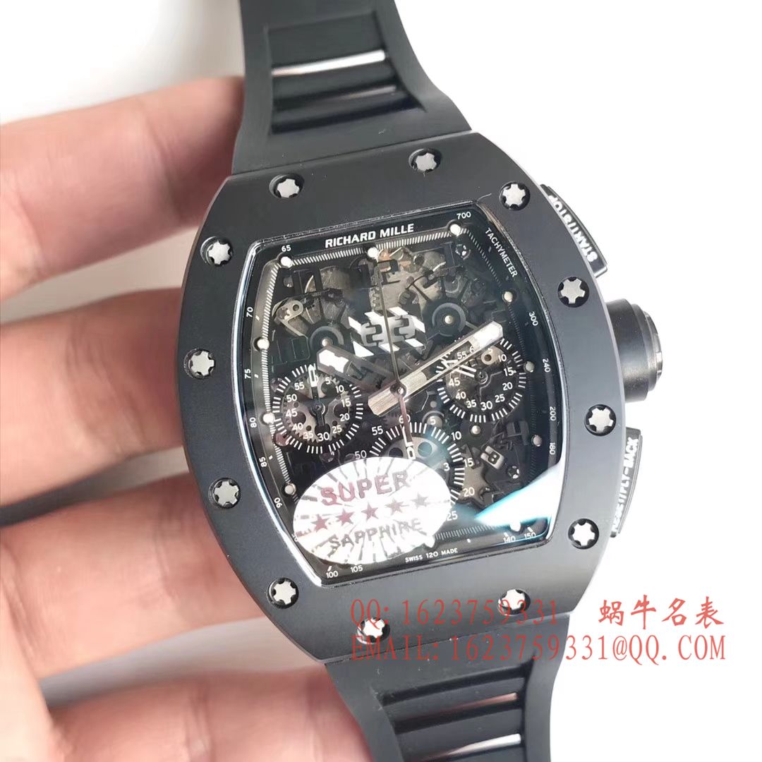 【独家 Video analysis KV最强版本一比一超A高仿手表】 RICHARD MILLE RICHARD MILLE男士系列RM 011 wrist watch  / RMCI 011DD