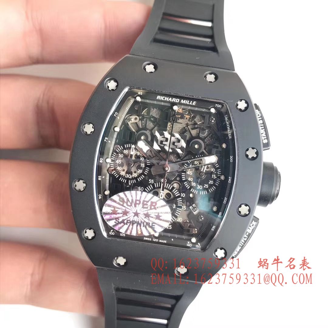 【独家 Video analysis KV最强版本一比一超A高仿手表】 RICHARD MILLE RICHARD MILLE男士系列RM 011 wrist watch  / RMCI 011DD