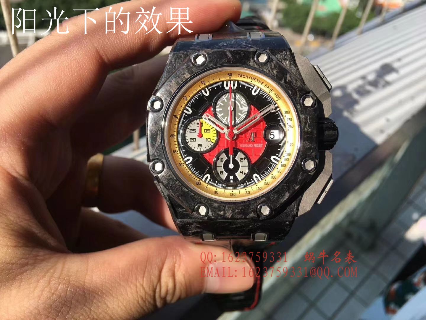 【 Video analysis JF Factory 1:1超A高仿手表】Audemars Piguet 格兰披治大奖赛限定版26290IO.OO.A001VE.01机械 wrist watch  / AP041