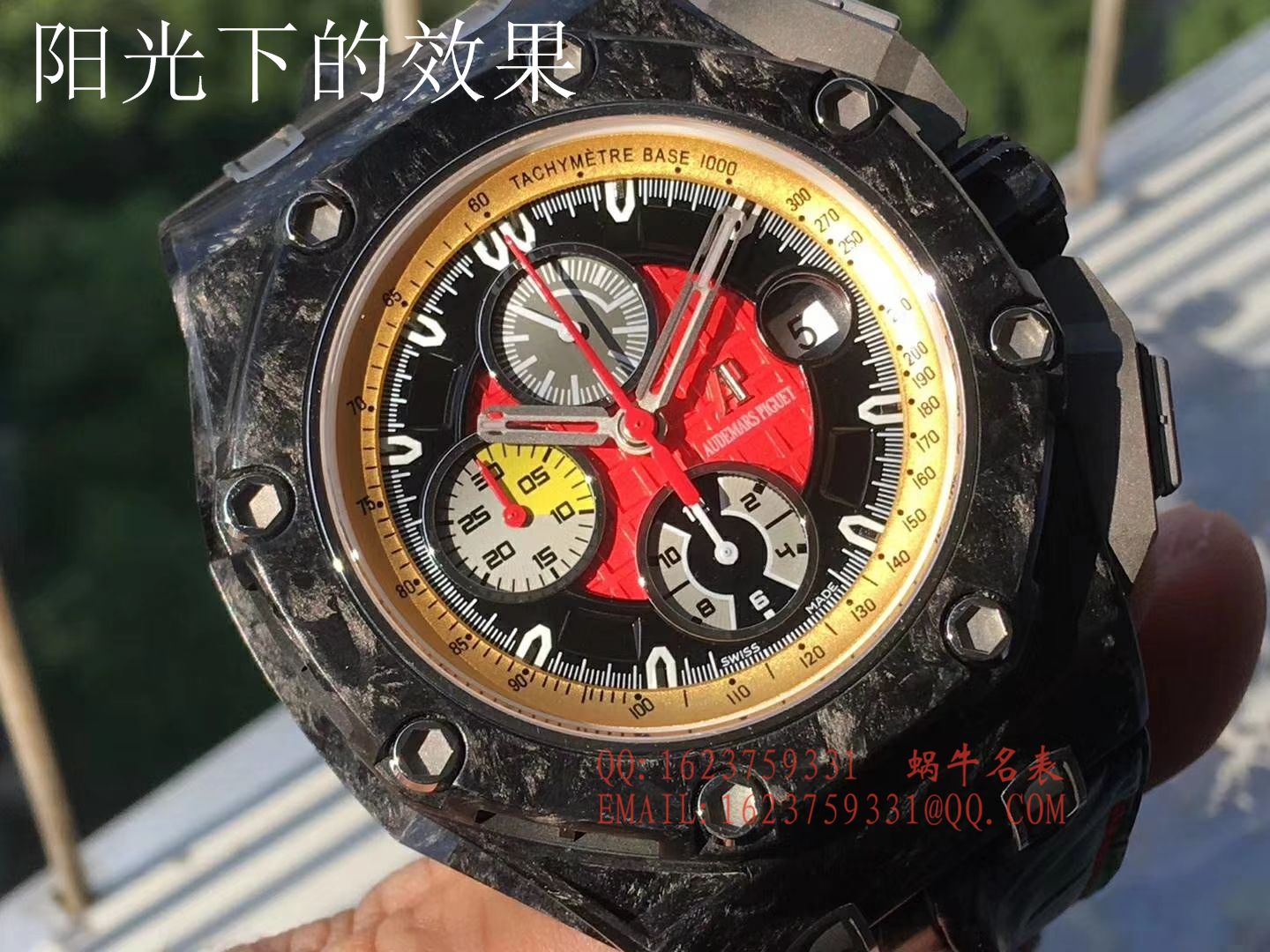 【 Video analysis JF Factory 1:1超A高仿手表】Audemars Piguet 格兰披治大奖赛限定版26290IO.OO.A001VE.01机械 wrist watch  / AP041